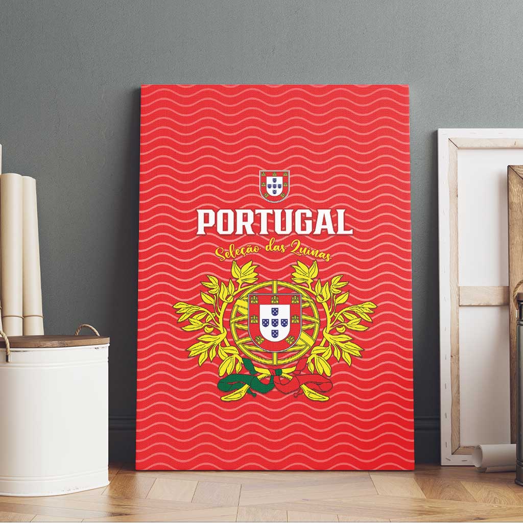 Portugal Football 2026 Canvas Wall Art Team of the Quincunxes - Wonder Print Shop