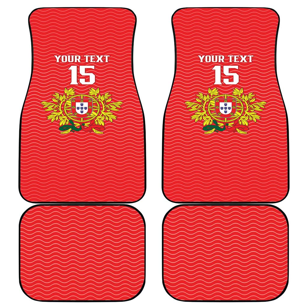 Custom Portugal Football 2026 Car Mats Team of the Quincunxes - Wonder Print Shop