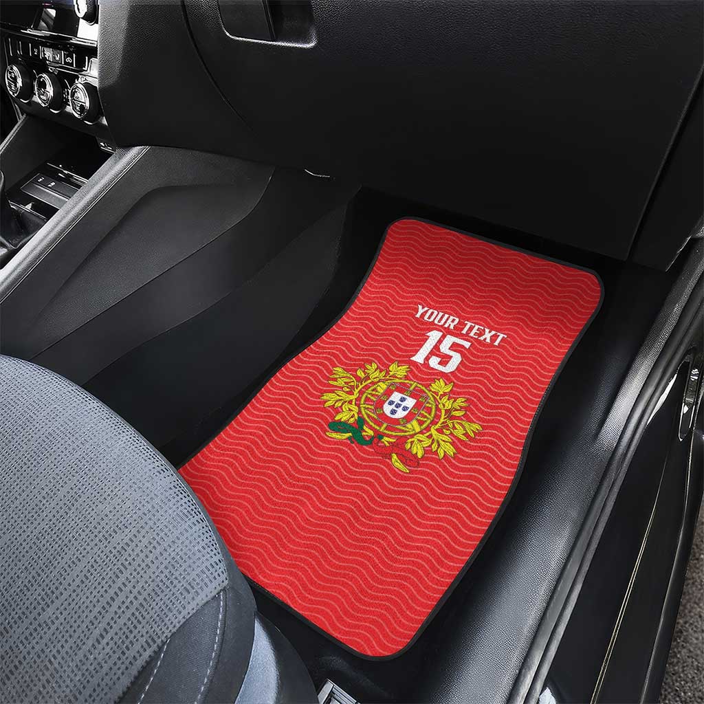 Custom Portugal Football 2026 Car Mats Team of the Quincunxes - Wonder Print Shop