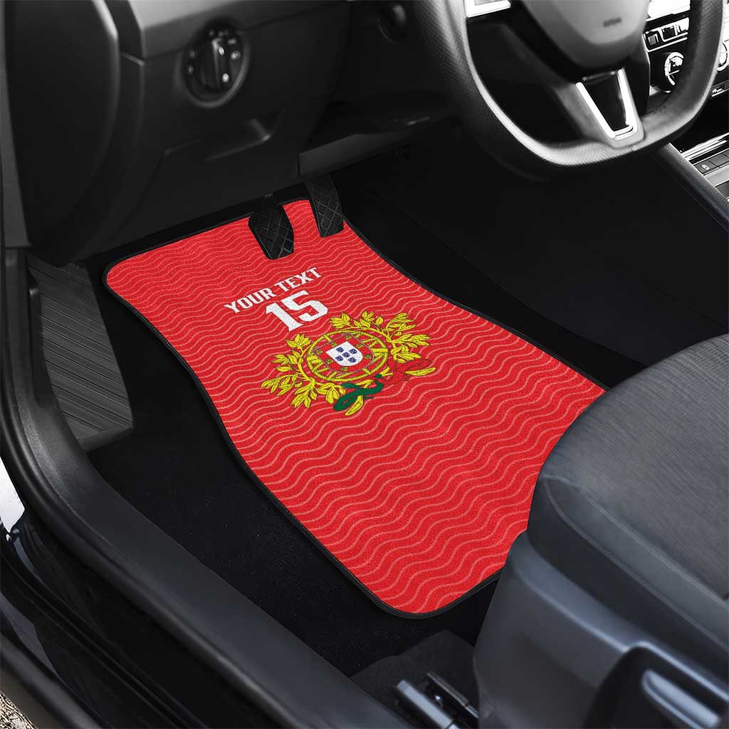 Custom Portugal Football 2026 Car Mats Team of the Quincunxes - Wonder Print Shop
