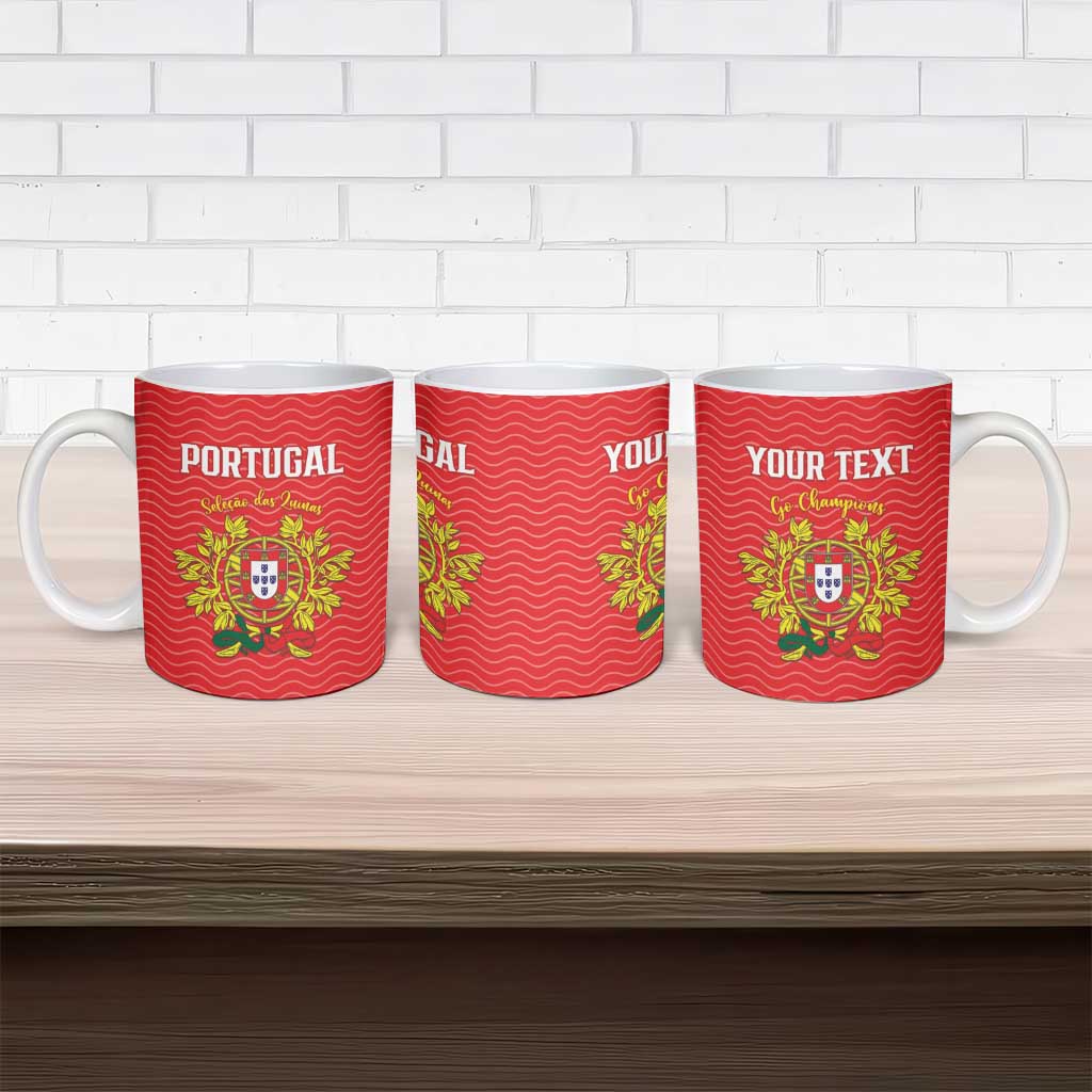 Custom Portugal Football 2026 Ceramic Mug Team of the Quincunxes - Wonder Print Shop