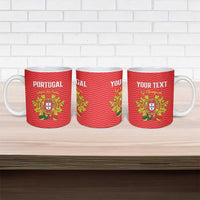 Custom Portugal Football 2026 Ceramic Mug Team of the Quincunxes - Wonder Print Shop