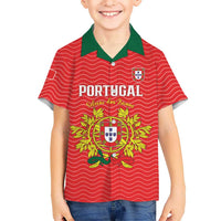 Custom Portugal Football 2026 Hawaiian Shirt Team of the Quincunxes - Wonder Print Shop