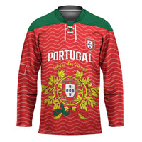 Custom Portugal Football 2026 Hockey Jersey Team of the Quincunxes - Wonder Print Shop