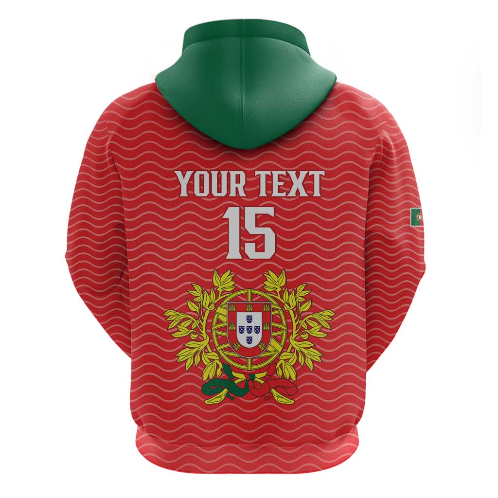 Custom Portugal Football 2026 Hoodie Team of the Quincunxes - Wonder Print Shop