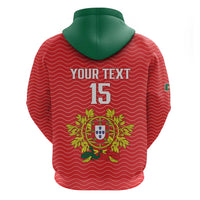 Custom Portugal Football 2026 Hoodie Team of the Quincunxes - Wonder Print Shop