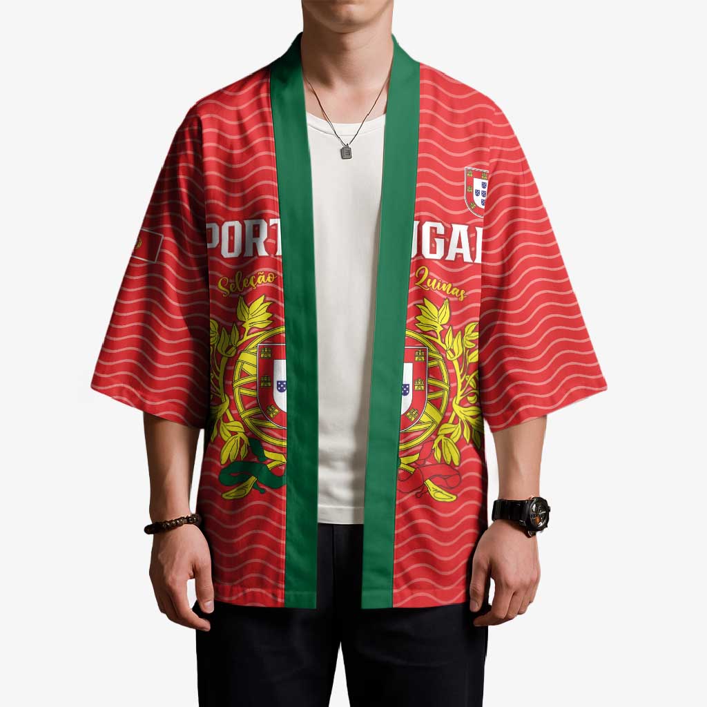 Custom Portugal Football 2026 Kimono Team of the Quincunxes - Wonder Print Shop