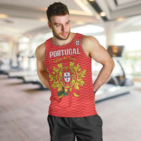 Custom Portugal Football 2026 Men Tank Top Team of the Quincunxes - Wonder Print Shop
