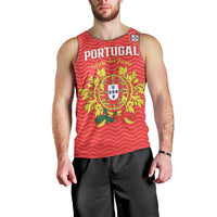 Custom Portugal Football 2026 Men Tank Top Team of the Quincunxes - Wonder Print Shop