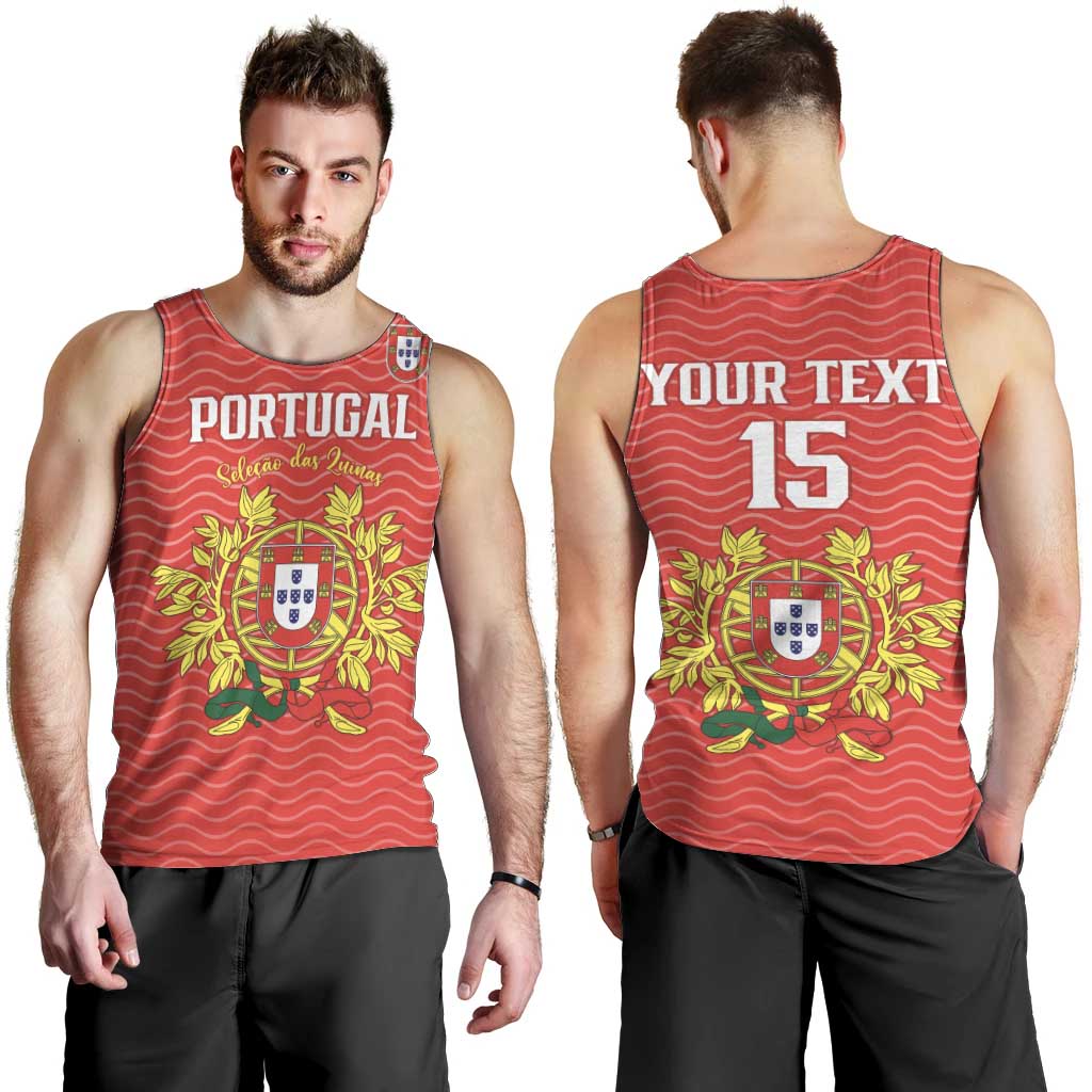 Custom Portugal Football 2026 Men Tank Top Team of the Quincunxes - Wonder Print Shop