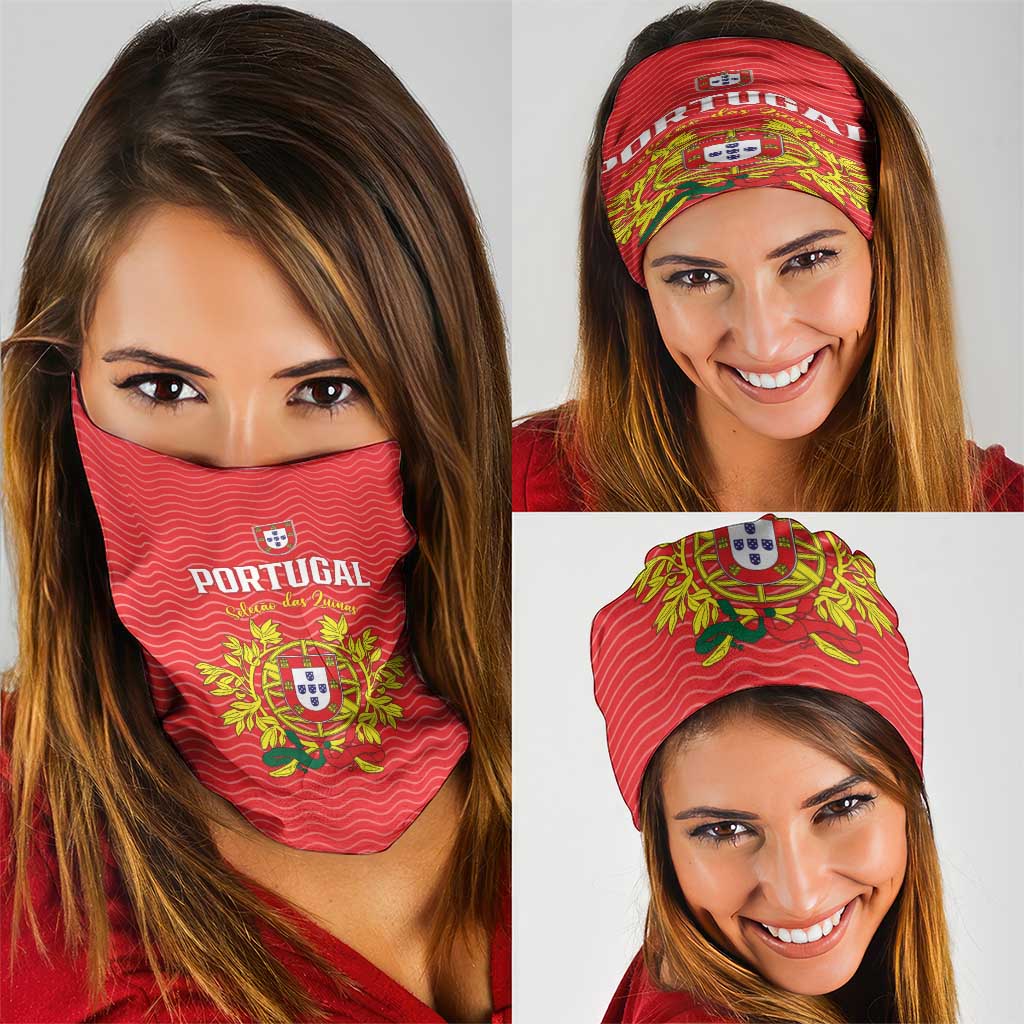 Portugal Football 2026 Neck Gaiter Team of the Quincunxes - Wonder Print Shop