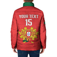 Custom Portugal Football 2026 Padded Jacket Team of the Quincunxes - Wonder Print Shop