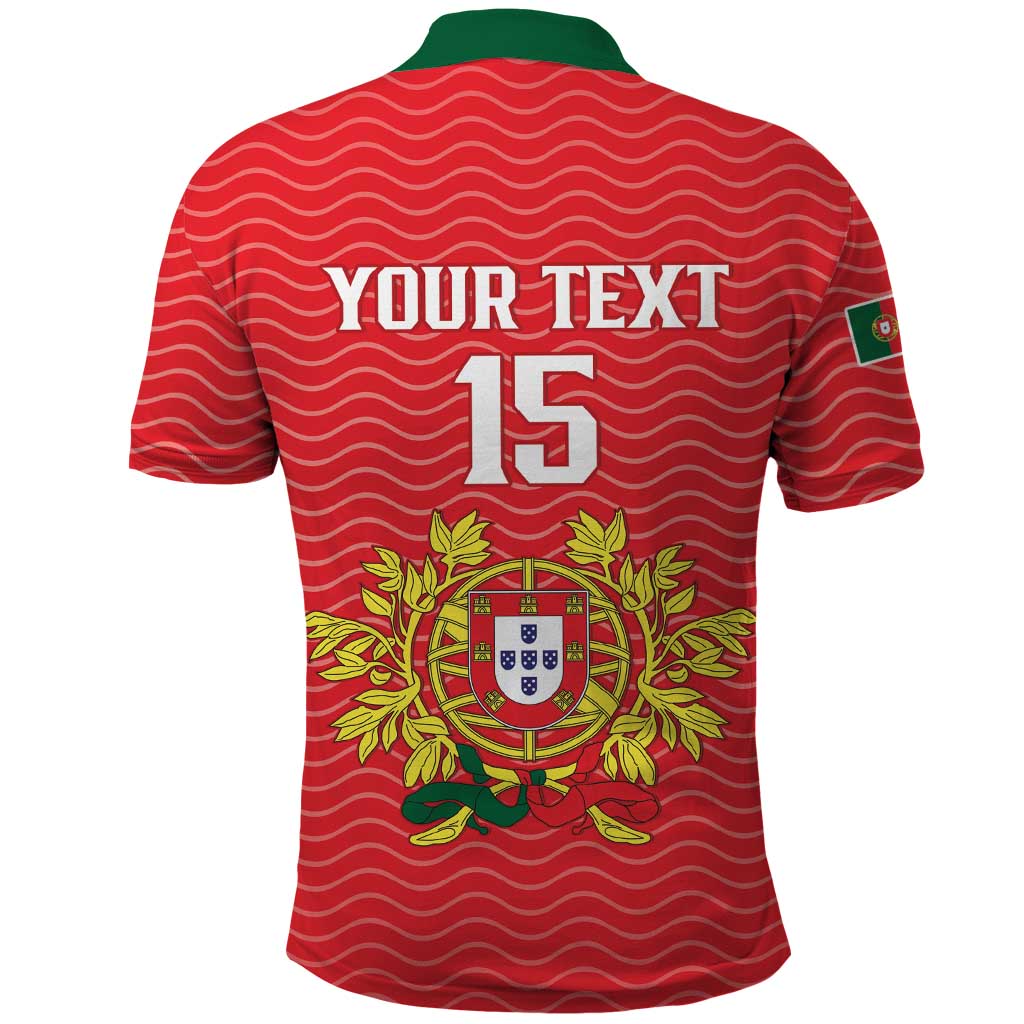 Custom Portugal Football 2026 Polo Shirt Team of the Quincunxes - Wonder Print Shop