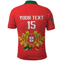 Custom Portugal Football 2026 Polo Shirt Team of the Quincunxes - Wonder Print Shop