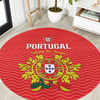 Portugal Football 2026 Round Carpet Team of the Quincunxes - Wonder Print Shop