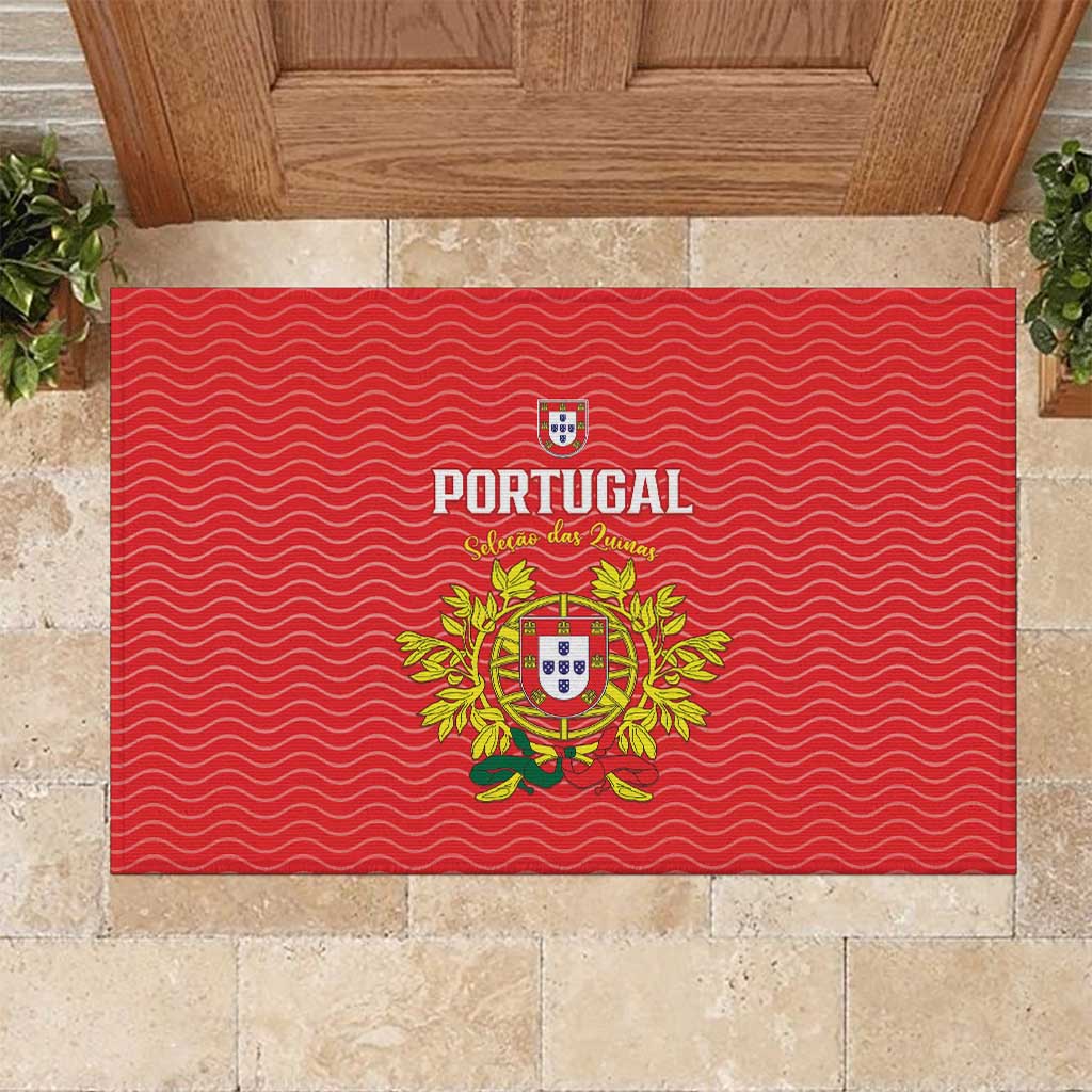 Portugal Football 2026 Rubber Doormat Team of the Quincunxes - Wonder Print Shop