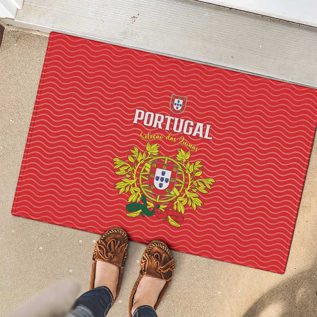 Portugal Football 2026 Rubber Doormat Team of the Quincunxes - Wonder Print Shop