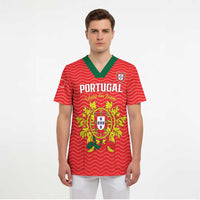 Custom Portugal Football 2026 Scrub Top Team of the Quincunxes - Wonder Print Shop