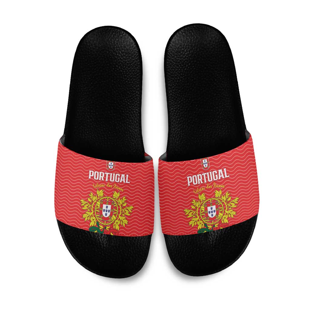 Portugal Football 2026 Slide Sandals Team of the Quincunxes - Wonder Print Shop