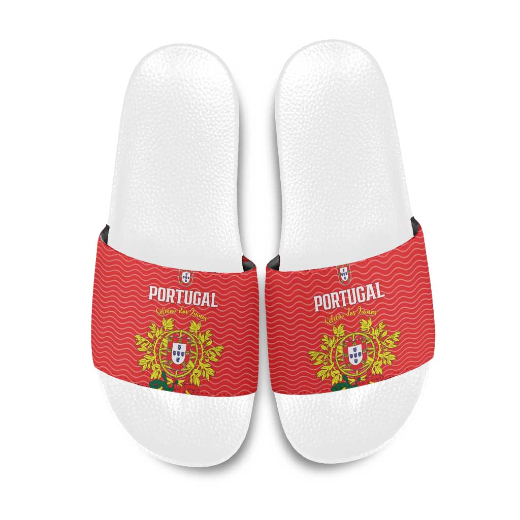 Portugal Football 2026 Slide Sandals Team of the Quincunxes - Wonder Print Shop