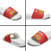 Portugal Football 2026 Slide Sandals Team of the Quincunxes - Wonder Print Shop