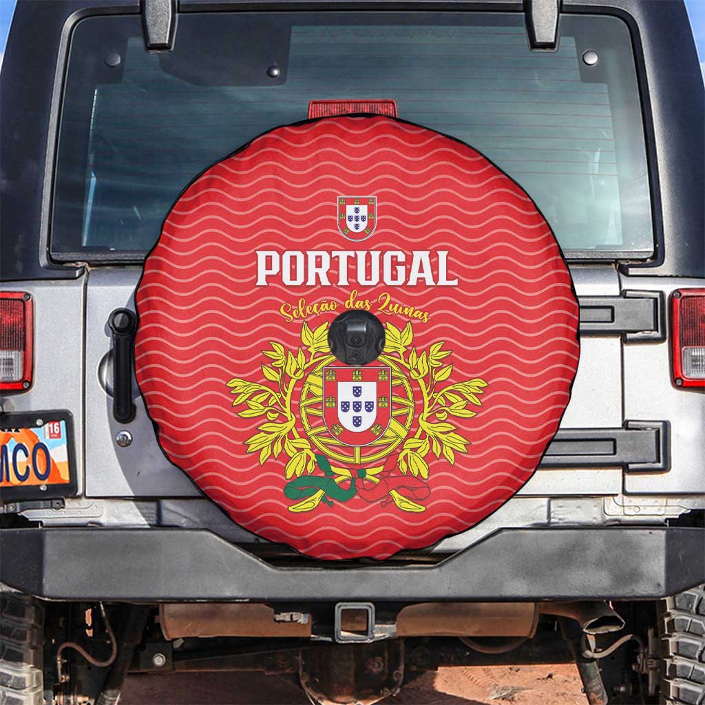 Portugal Football 2026 Spare Tire Cover Team of the Quincunxes - Wonder Print Shop