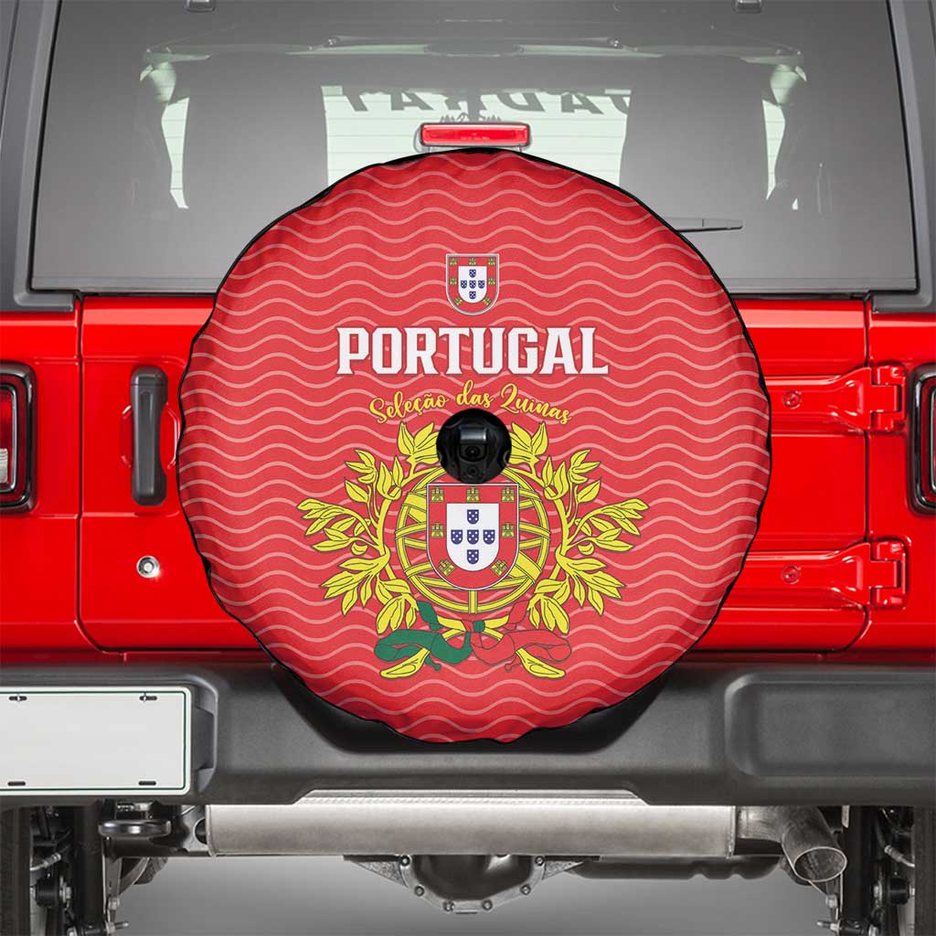 Portugal Football 2026 Spare Tire Cover Team of the Quincunxes - Wonder Print Shop