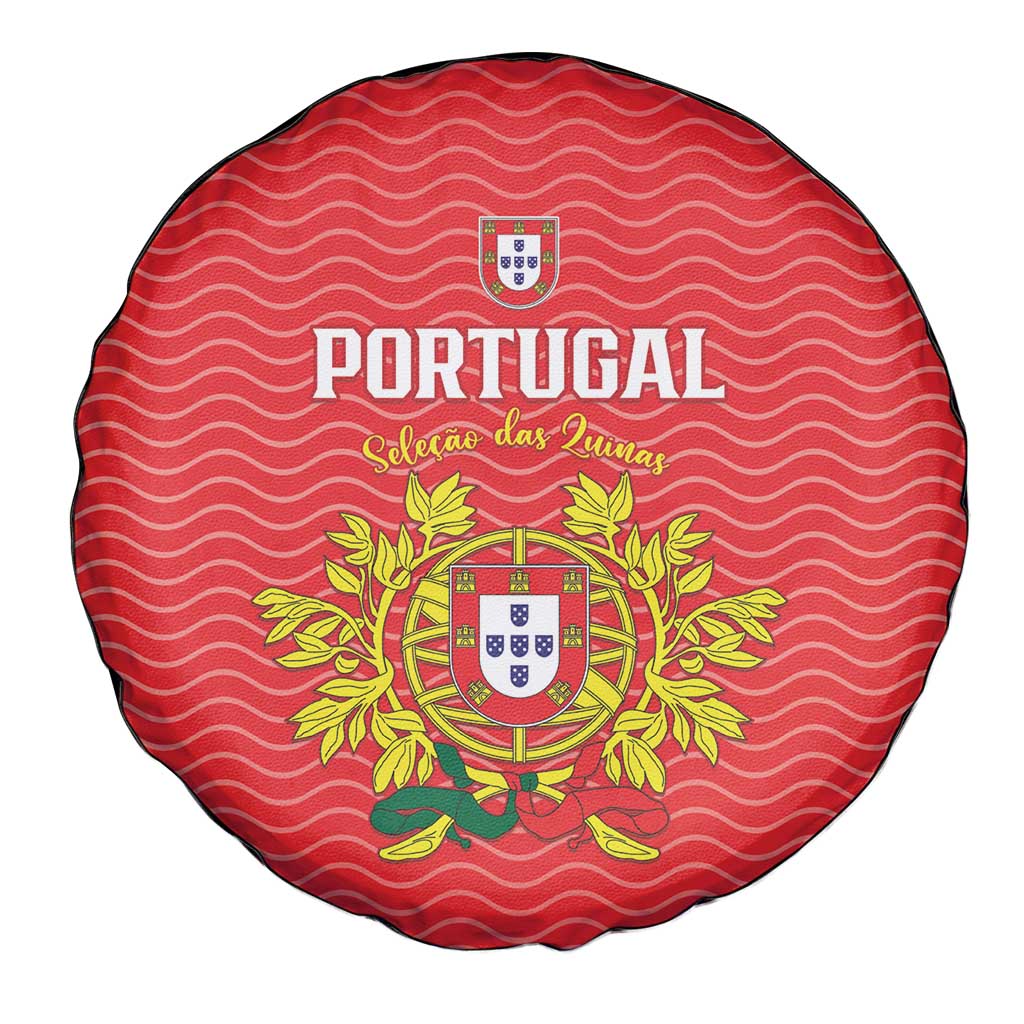 Portugal Football 2026 Spare Tire Cover Team of the Quincunxes - Wonder Print Shop
