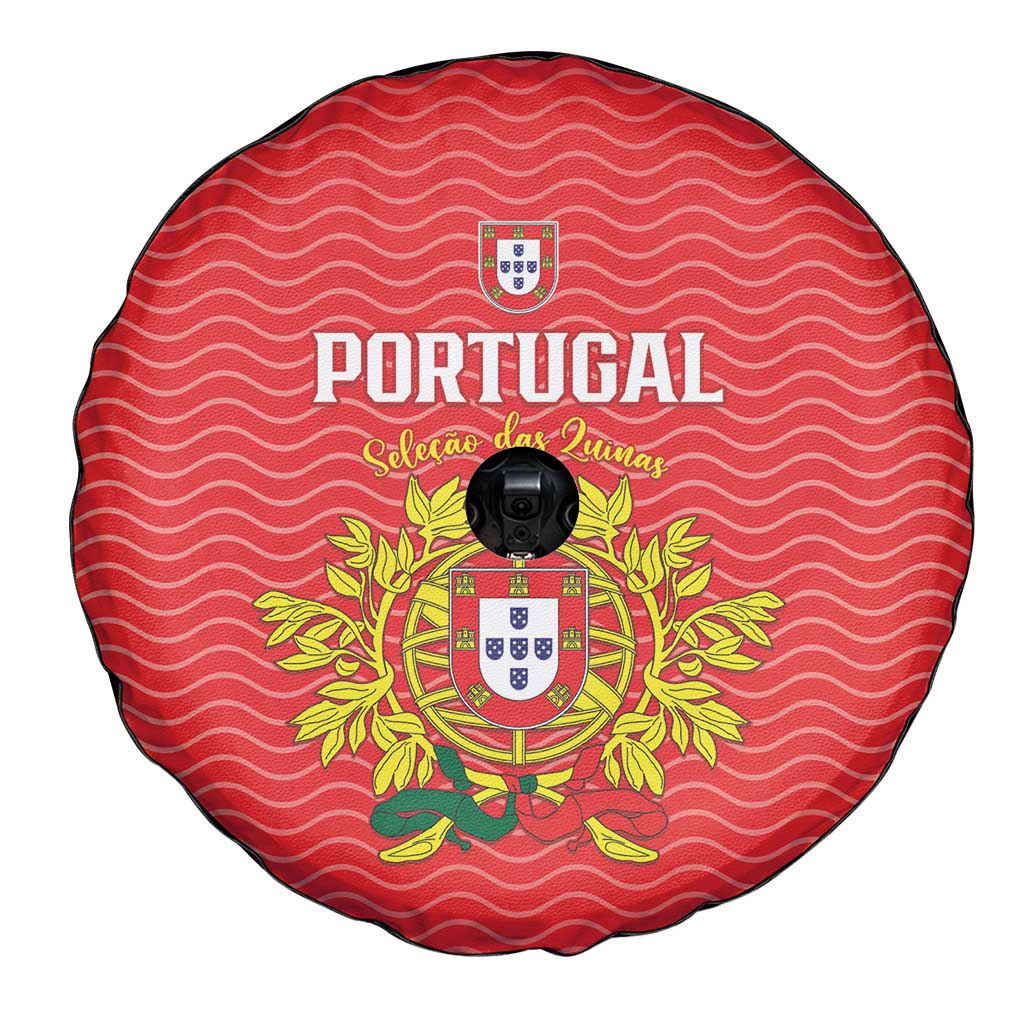 Portugal Football 2026 Spare Tire Cover Team of the Quincunxes - Wonder Print Shop