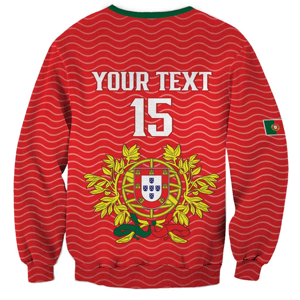 Custom Portugal Football 2026 Sweatshirt Team of the Quincunxes - Wonder Print Shop