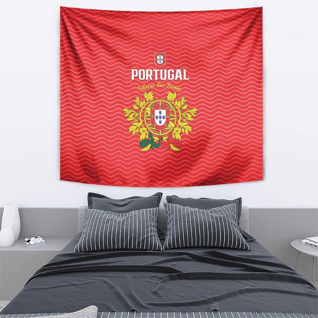 Portugal Football 2026 Tapestry Team of the Quincunxes - Wonder Print Shop