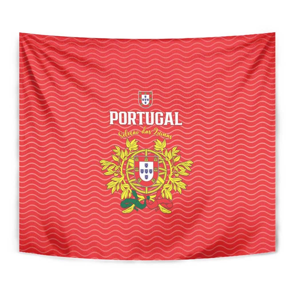 Portugal Football 2026 Tapestry Team of the Quincunxes - Wonder Print Shop