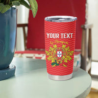 Custom Portugal Football 2026 Tumbler Cup Team of the Quincunxes - Wonder Print Shop