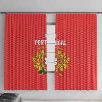 Portugal Football 2026 Window Curtain Team of the Quincunxes - Wonder Print Shop