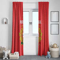 Portugal Football 2026 Window Curtain Team of the Quincunxes - Wonder Print Shop