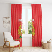 Portugal Football 2026 Window Curtain Team of the Quincunxes - Wonder Print Shop