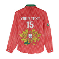 Custom Portugal Football 2026 Women Casual Shirt Team of the Quincunxes - Wonder Print Shop