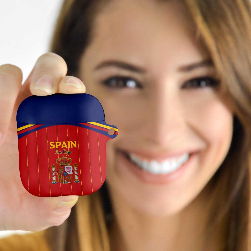 Spain Football 2026 AirPods Case Go Champions La Roja - Wonder Print Shop
