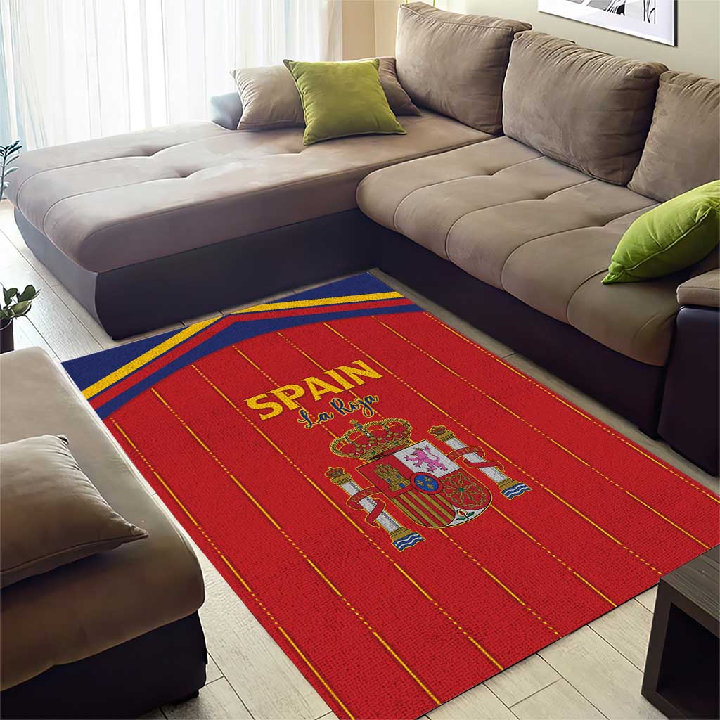 Spain Football 2026 Area Rug Go Champions La Roja - Wonder Print Shop