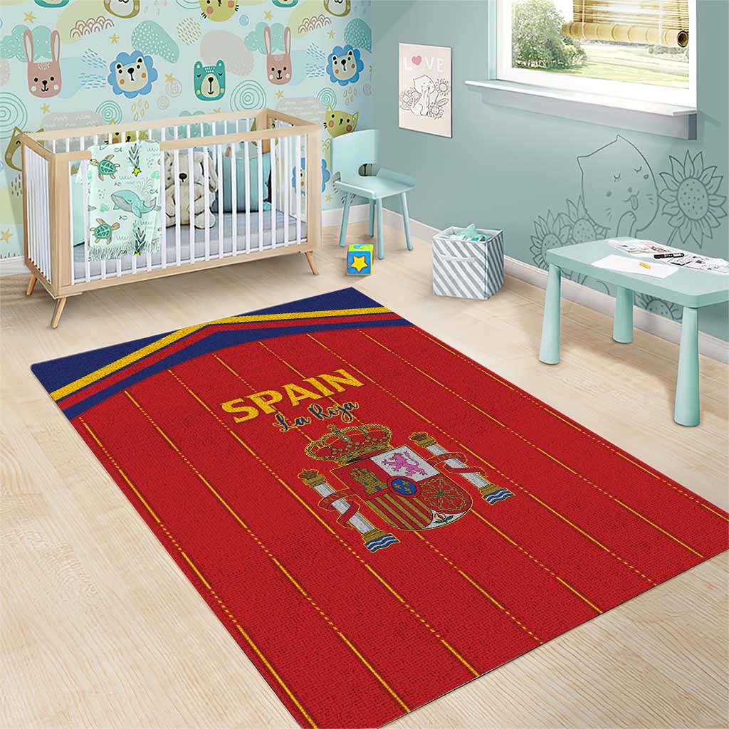 Spain Football 2026 Area Rug Go Champions La Roja - Wonder Print Shop