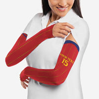 Custom Spain Football 2026 Arm Sleeves Go Champions La Roja - Wonder Print Shop