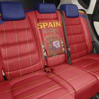 Spain Football 2026 Back Car Seat Cover Go Champions La Roja - Wonder Print Shop