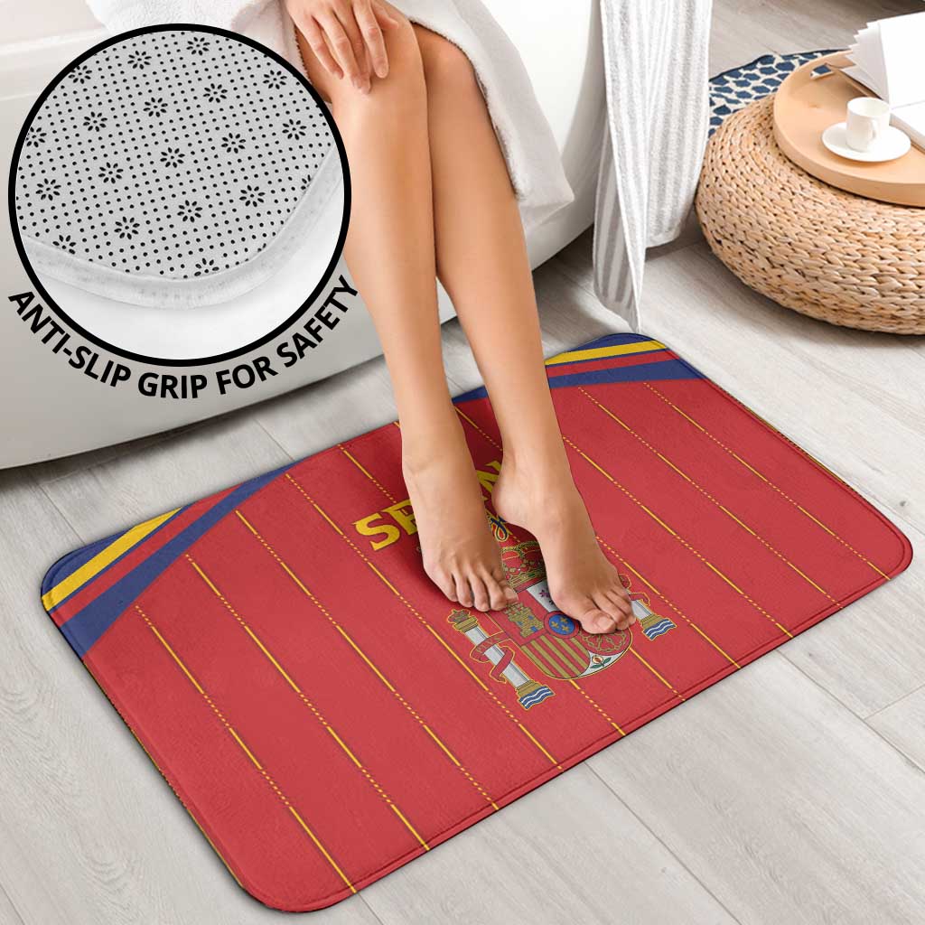 Spain Football 2026 Bathroom Set Go Champions La Roja - Wonder Print Shop