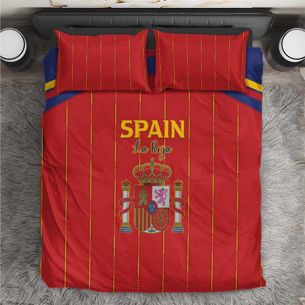 Spain Football 2026 Bedding Set Go Champions La Roja - Wonder Print Shop