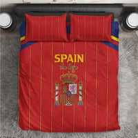 Spain Football 2026 Bedding Set Go Champions La Roja - Wonder Print Shop