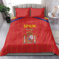 Spain Football 2026 Bedding Set Go Champions La Roja - Wonder Print Shop