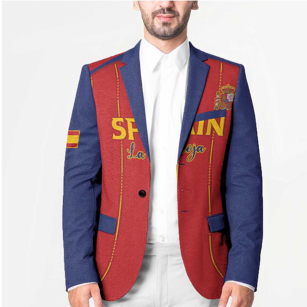 Custom Spain Football 2026 Blazer Go Champions La Roja - Wonder Print Shop