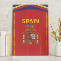 Spain Football 2026 Canvas Wall Art Go Champions La Roja - Wonder Print Shop