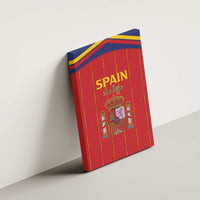 Spain Football 2026 Canvas Wall Art Go Champions La Roja - Wonder Print Shop