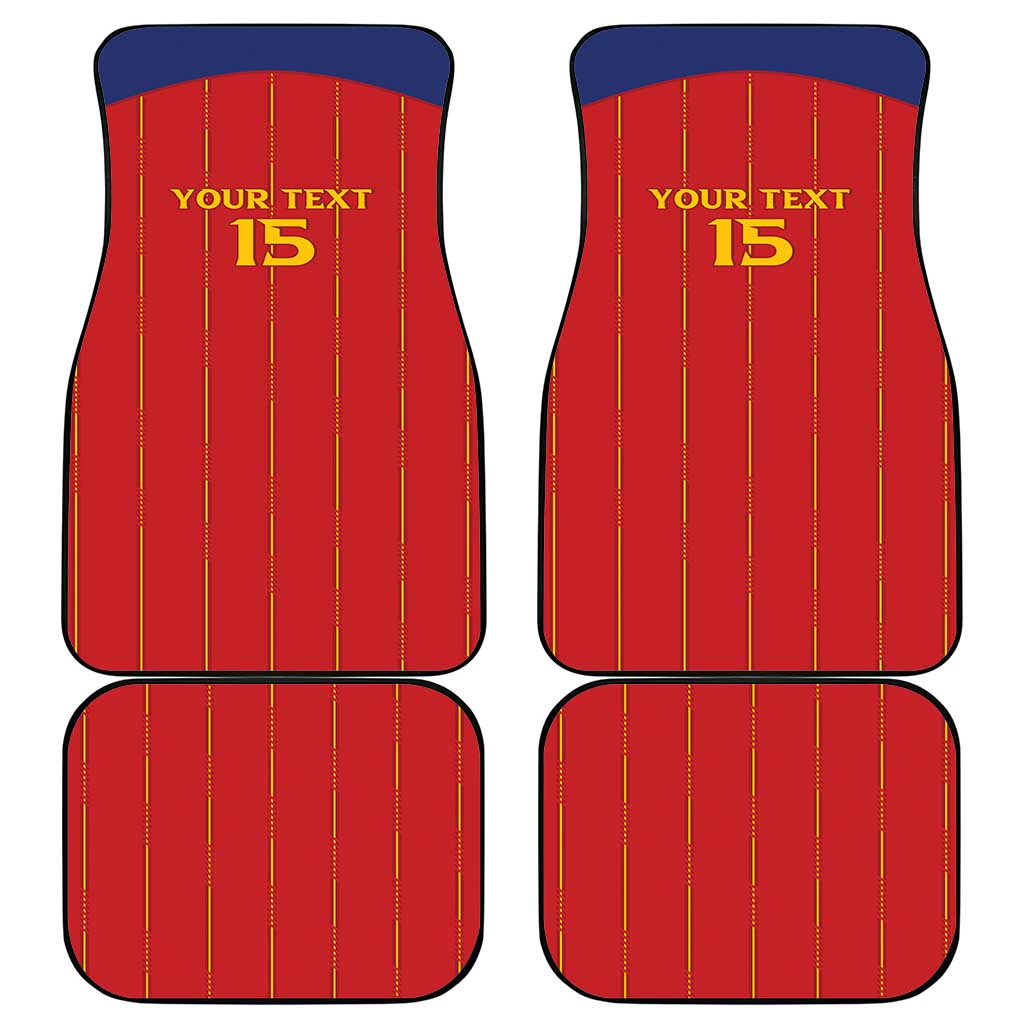 Custom Spain Football 2026 Car Mats Go Champions La Roja - Wonder Print Shop